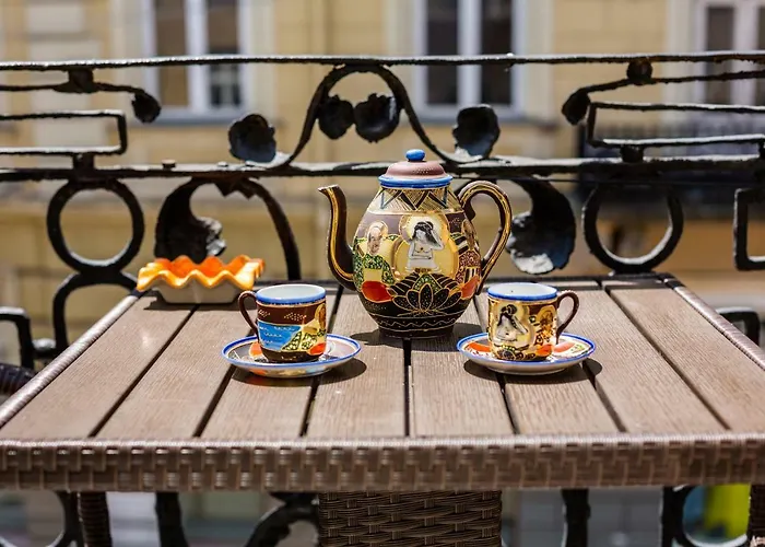 Leoapart Near Rynok Square With 2 Bedroom With Balcony * リヴィウ